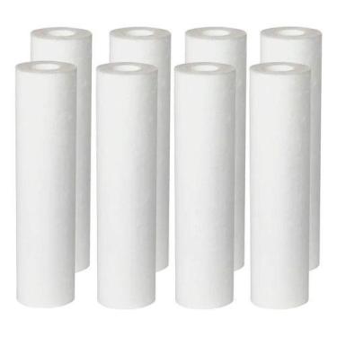 Imagem de Refil Filtro Cavalete Polipropileno Liso 10 X 2 1/2, 8 Peças - Royal B