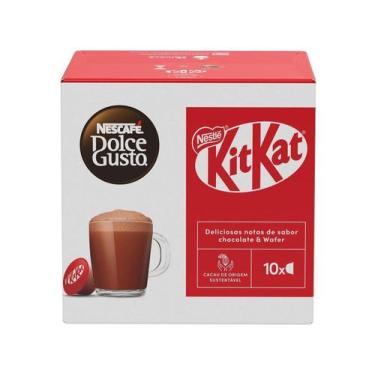 Imagem de Cápsula de Café Nescafé Dolce Gusto KitKat 10 Cápsulas 170g, 10 Cápsul