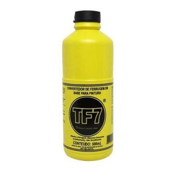 Imagem de Conversor de Ferrugem 500ml TF7 para Tratamento de Superfícies Metálic