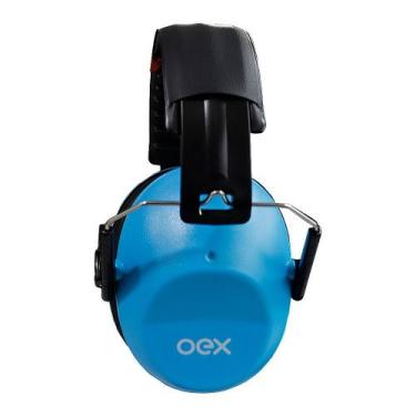 Imagem de Fone abafador de ruido oex ab100 azul