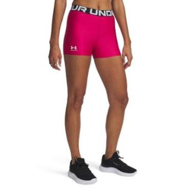 Imagem de Shorts de Treino Under Armour HeatGear Authentics Feminina M Roxo-Feminino