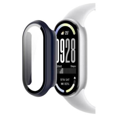 Imagem de Case de acrílico e tela de vidro para Xiaomi Smart Band 10 Cor da case