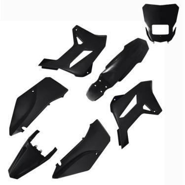 Imagem de Kit Plástico Carenagem Biker R1de C/ Carenagem Farol Xr 250 Tornado, P
