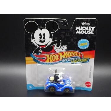 Imagem de Hot wheels racer verse disney mickey mouse carro azul