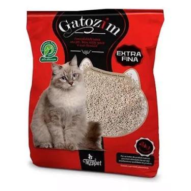 Imagem de Areia Higiênica Granulada Gatozim Extra Fina para Gatos 4kg