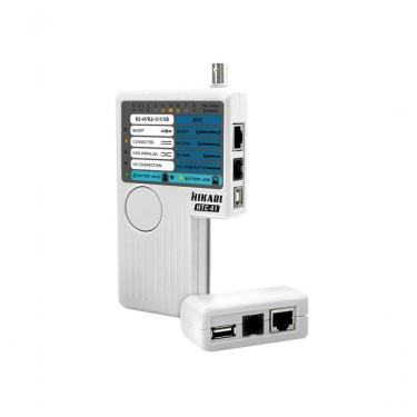 Imagem de Testador Cabo De Rede Hikari Rj11- Rj45- Usb- Bnc Htc-41