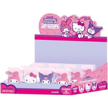 Imagem de Apontador sem Deposito Hello KITTY 3D 3 Modelos DP.C/16 - Leonora