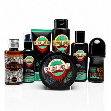 Imagem de Kit de Barba Completo P/ Barba, Cabeo e Corpo - Barba Rubra