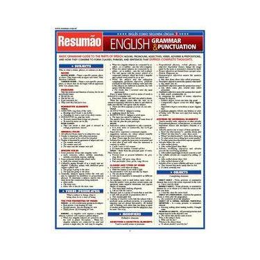 Imagem de English - Grammar & punctuation - Resumão