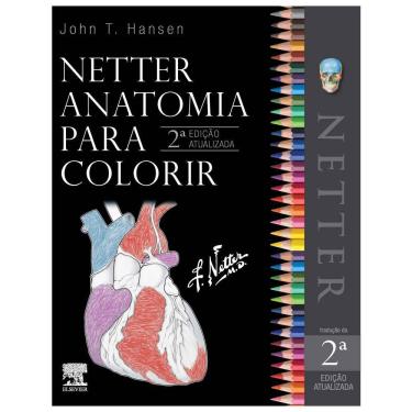 Livro - Sobotta Anatomia para Colorir - Kretz