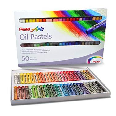 Imagem de Pentel Giz Pastel Oleoso 50 Cores PHN-50