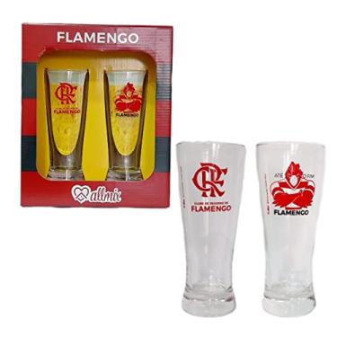 Imagem de Jogo Flamengo de 2 Copos de Chopp Lager 300 ml UN