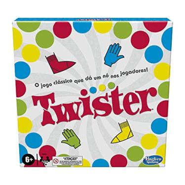 Imagem de Hasbro Gaming Jogo de Tabuleiro Twister – jogo de equilíbrio para 2 ou mais jogadores, para crianças a partir de 6 anos