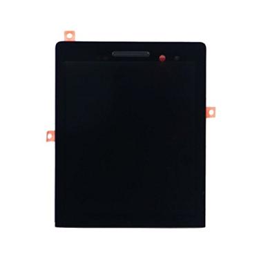 Imagem de LIYONG Peças sobressalentes de reposição para tela LCD e digitalizador conjunto completo com moldura para BlackBerry P9983 (preto) peças de reparo (cor preta)