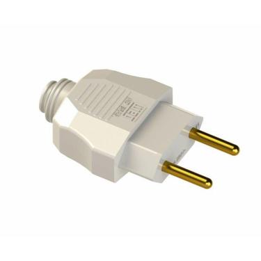Imagem de Plug Macho 2p 20a 250v Bc Axial CPlug Macho 2 Polprensa Cabo