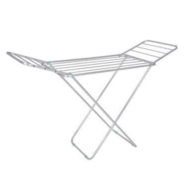 Imagem de Varal de Chão com Abas 174 X 95 Cm Branco Aço Mor 006046