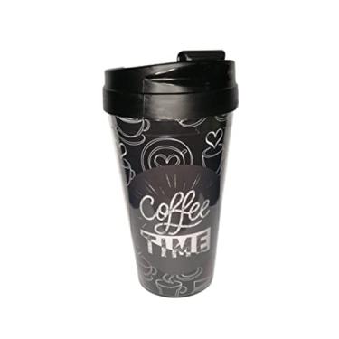 Imagem de Copo Térmico C/ Tampa Coffee Time - Café
