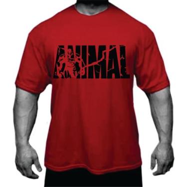 Imagem de Camiseta Animal Vermelha - Rodrigues Stampas