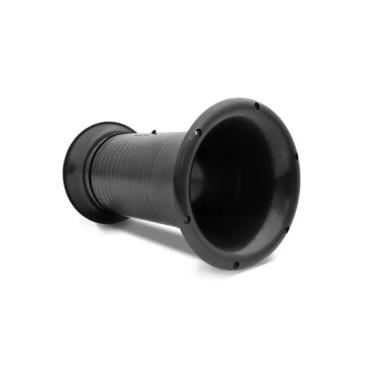 Imagem de Aero Duto Profissional 4 Polegadas Preto Kit C/ 2 Peças