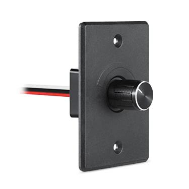 Imagem de Interruptor de regulação de 12 V, regulador de intensidade de luz do trailer, interruptor de regulação PWM para barco, trailer, carrinhas, carros, funciona com iluminação de LED, halogênio, incandescente, fitas de luzes