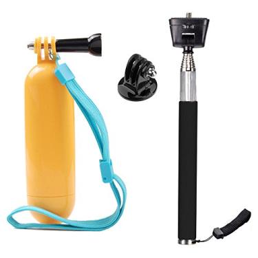 Imagem de Aderência de alça flutuante para câmera de ação TEKCAM compatível com Gopro Hero 8 7 6 AKASO EK7000 Brave 4 Câmeras de acampamento APEMAN Victure à prova d'água