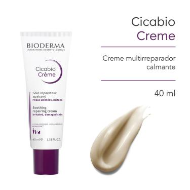 Imagem de Creme Hidratante Multirreparador Calmante Bioderma Cicabio Crème com 40ml 40ml