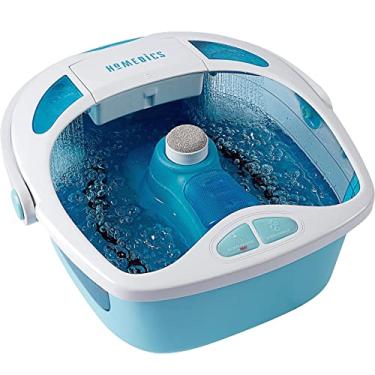Imagem de HoMedics Banheira Bliss Foot Spa, jatos de água para massagem no chuveiro, centro de pedicure com 3 acessórios, controle de toque nos dedos, FB-625H