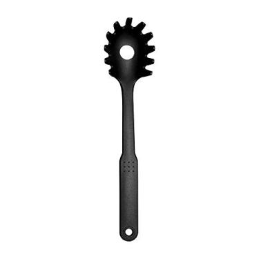 Imagem de Pegador de Massas Macarrão Nylon Preto 30cm -YN05- Yangzi