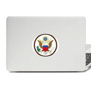 Imagem de Adesivo de notebook com emblema nacional dos Estados Unidos com emblema de vinil