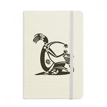 Imagem de Caderno de pandeiro mexicano comemorando a dança mexicana do México, capa dura oficial, diário clássico