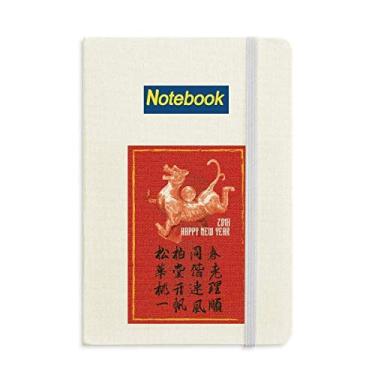 Imagem de Caderno de agenda clássico Happy New Year Rooster A5