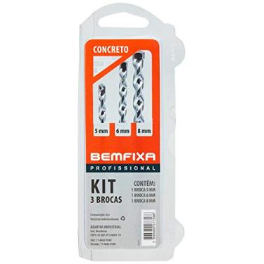 Imagem de KIT 3PCS BROCA P/CONCRETO