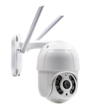 Imagem de Câmera Ip Speed Dome Full Hd Wifi 2 Antenas V380 Pro + Fonte