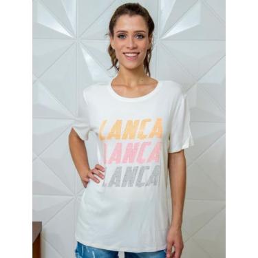 Imagem de Camiseta Lança Perfume Aplicações Strass