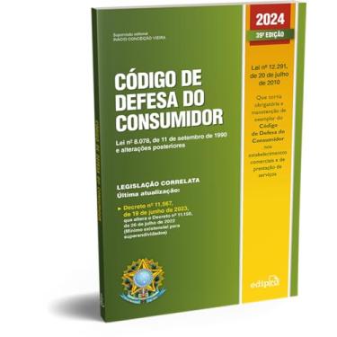 Imagem de Código de Defesa do Consumidor 2024 - 39ª Edição Atualizada