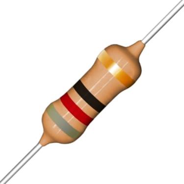 Imagem de Resistor 82R -1/4W-5% Kit com 100 Unidades - Para Eletrônica