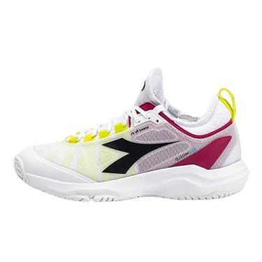 Imagem de Diadora Tênis feminino Speed Blushield Fly 4+ All Ground, Branco/Preto/Vivacious, 37
