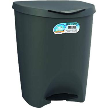 Imagem de Lixeira Com Pedal 15L Preta