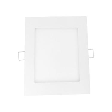 Imagem de Plafon Painel Foxlux LED 12cm Quadrado Embutir 6w 6,5k