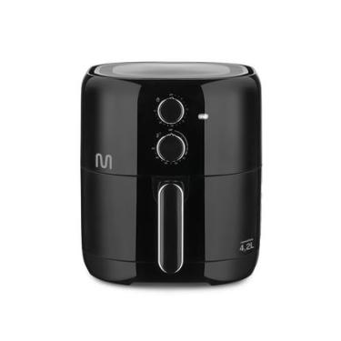 Imagem de Fritadeira Elétrica Air Fryer 4,2 Litros 1500W 127V Preta Multilaser - CE190OUT - [Reembalado] CE190OUT