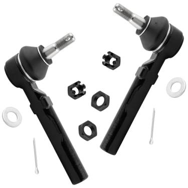 Imagem de YMAUGP Kit de suspensão dianteira 2 peças Extremidade externa da haste de direção para 1997-2009 para Buick Rendezvous Terraza para Chevrolet Classic Malibu para Oldsmobile Alero Cutlass para Pontiac