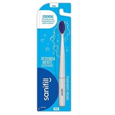Imagem de Escova de Dente Sanifill Essencial - Cerdas Macias – Cores sortidas, Sanifill