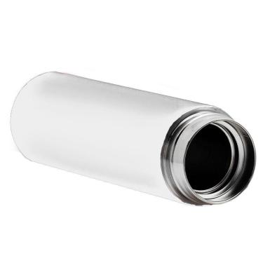 Imagem de Garrafa Térmica Inteligente De Inox 500ml Tampa C-sensor De Temperatura Led água Café Chá Branco