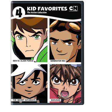 Imagem de 4 Kids Favorites: Cartoon Network Action Collection