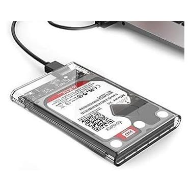 Imagem de HD Externo Portátil USB 3.0 com Case Transparente (250 GB)