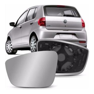 Imagem de Vidro Lente Retrovisor Esquerdo Com Base Fox 2010 2011 /... - Metagal