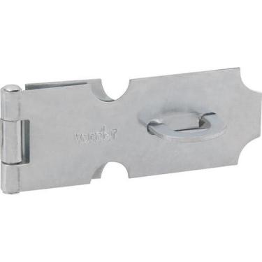 Imagem de Porta cadeado 4" zincado cartela com 1 peça - Vonder