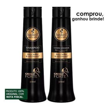 Imagem de Kit Haskell Cavalo Forte 500ml Shampoo E Condicionador