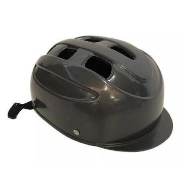 Imagem de Equipamento De Proteção Capacete De Plástico Preto Ajustável Fenix