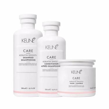 Imagem de Shampoo Condicionador e Máscara Keune Care Keratin Smooth, Condicionad